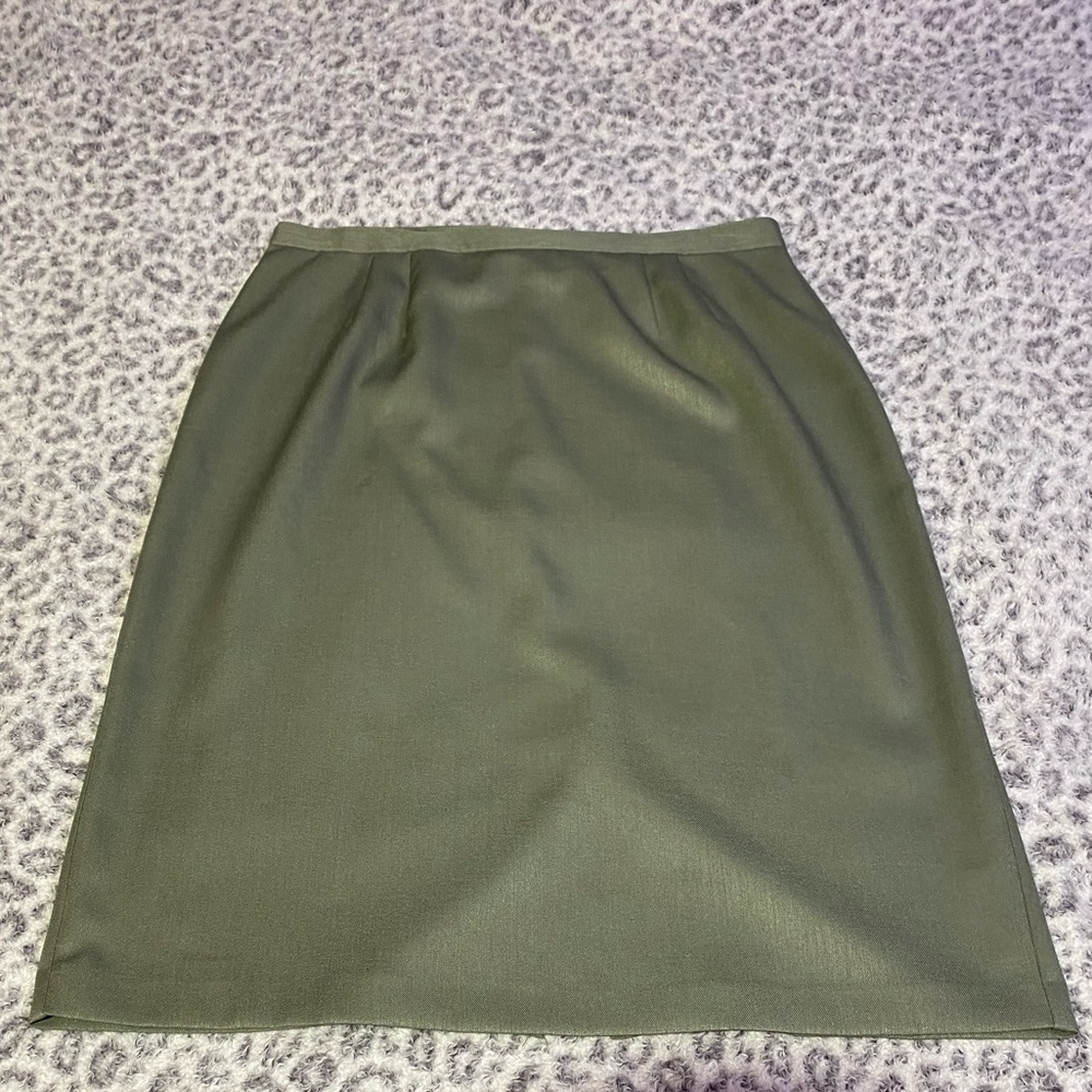 Olive green tanjay skirt